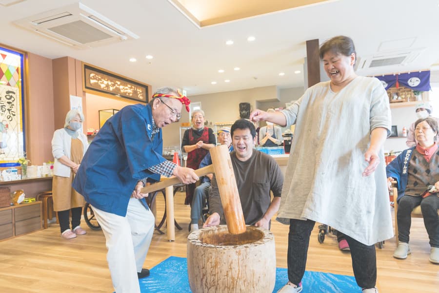 忘年会&餅つき