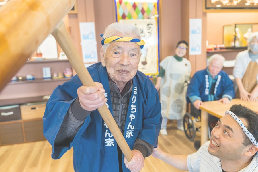 忘年会&餅つき