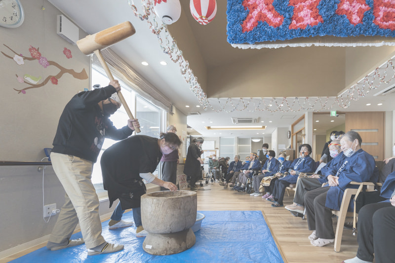 忘年会&餅つき