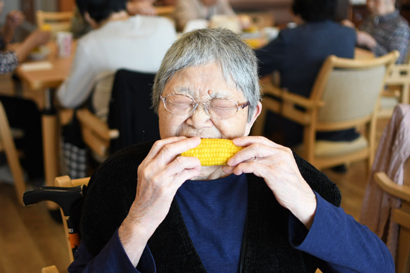 懐かしのとうもろこし